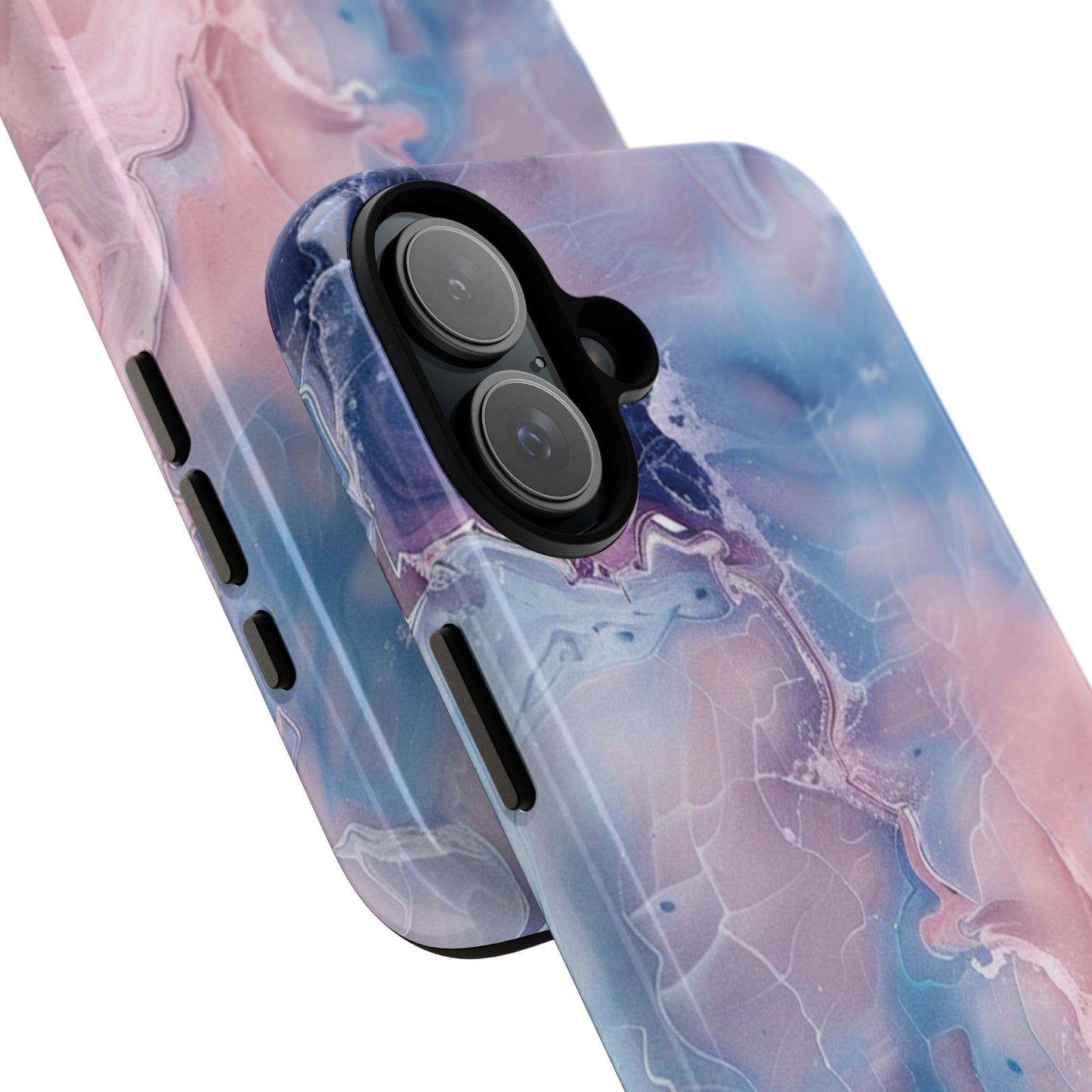 Pastel Marble - Tough Cases With Soft Lining For iPhone 16 to 14