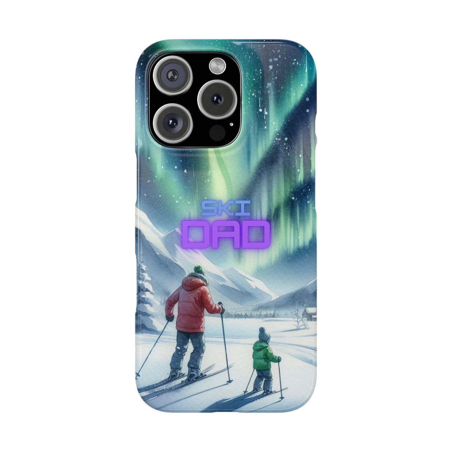 Polar Ski Dad - Snap Case for iPhone 16/15/14 al models