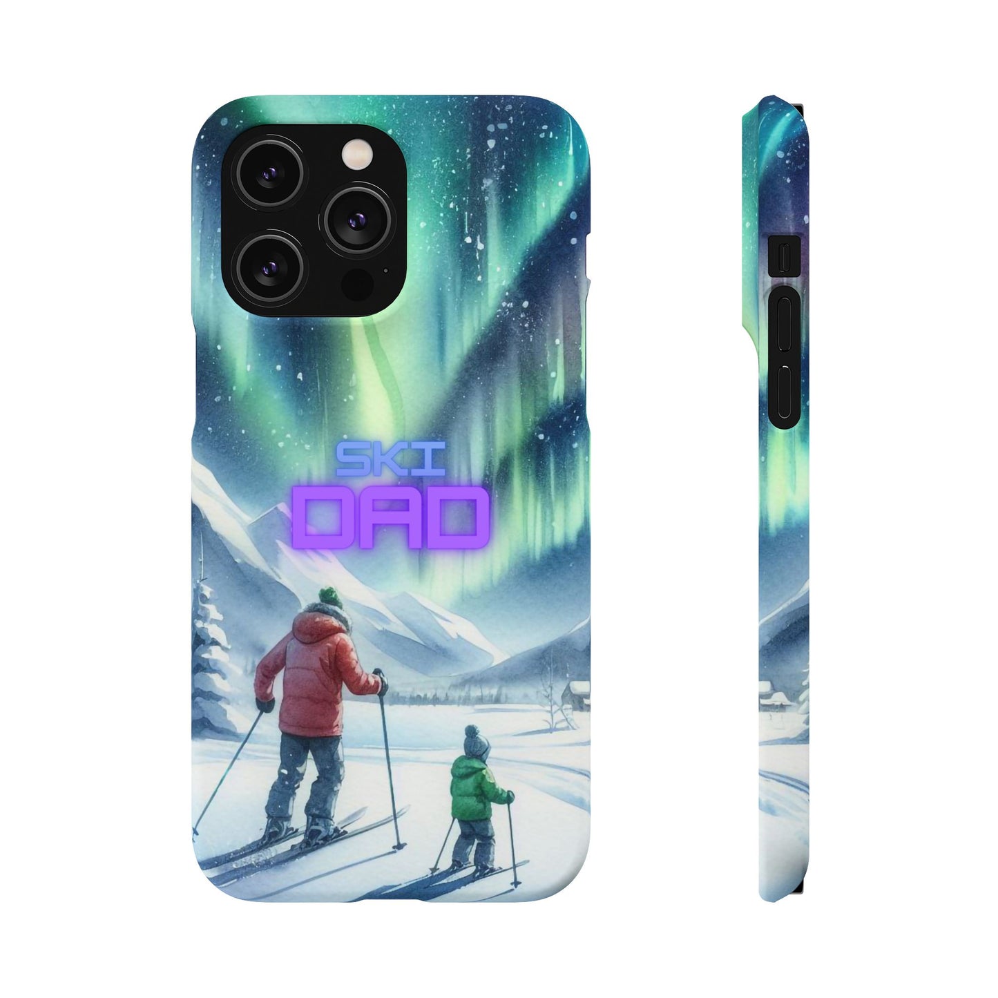 Polar Ski Dad - Snap Case for iPhone 16/15/14 al models