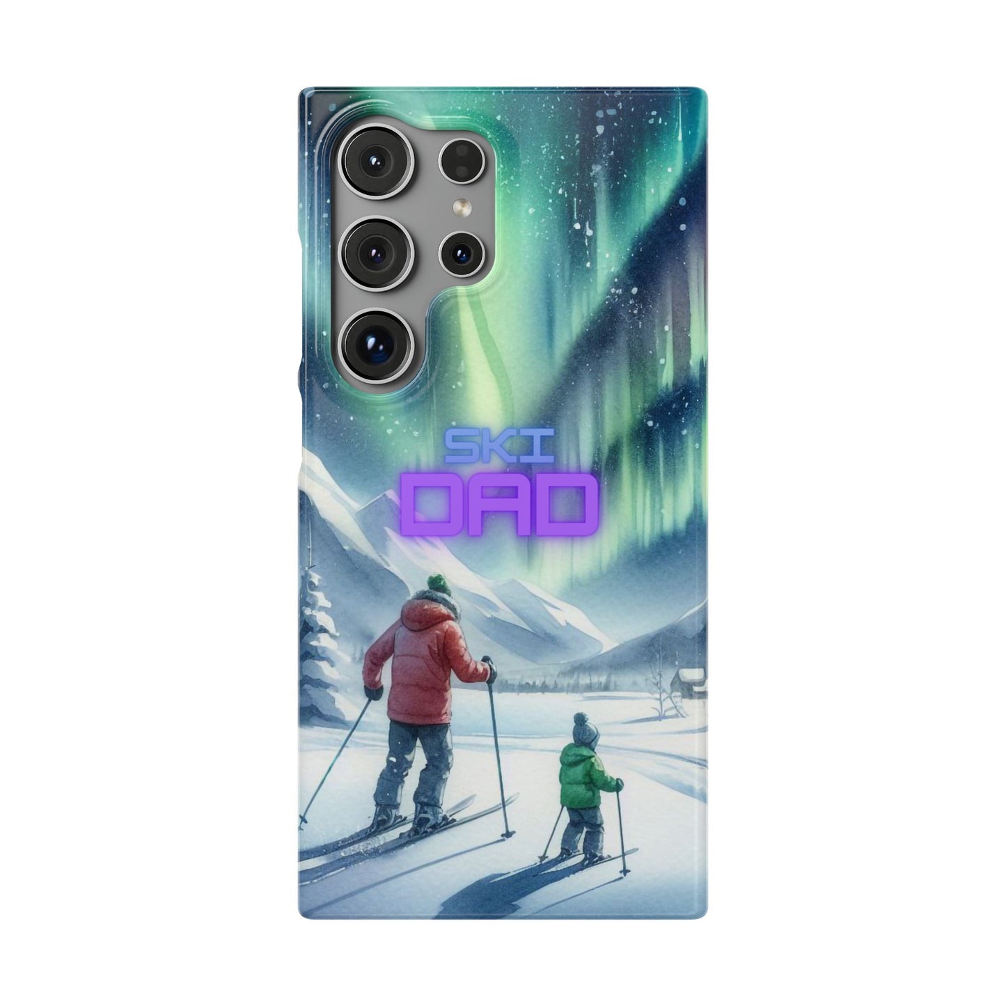 Polar Ski Dad - Snap Case for Samsung Galaxy S24/S23/S22 al models