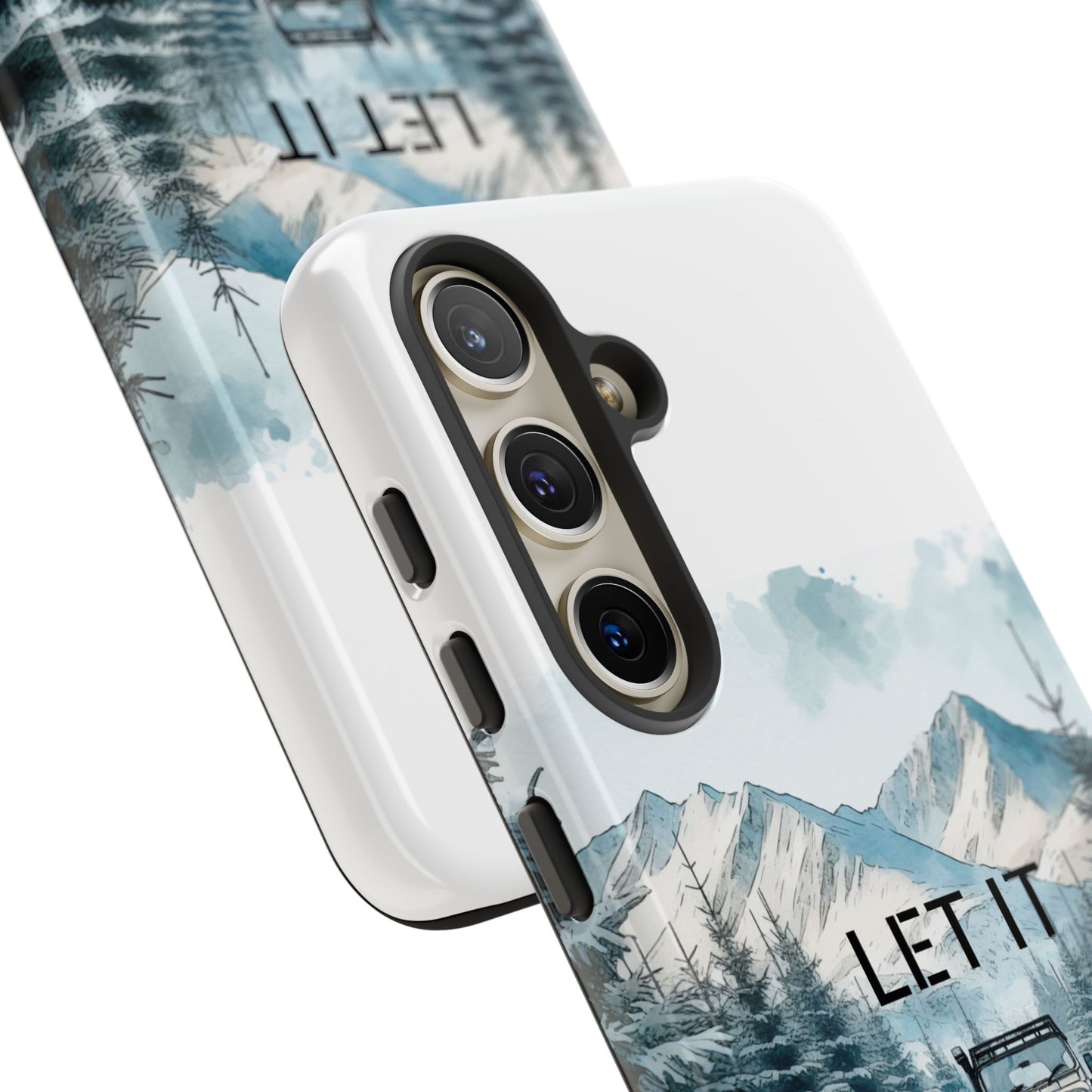 Let it SNOW! for HIM - Dual Layer Case, soft case hard shell for Samsung Galaxy S24/23/22/21