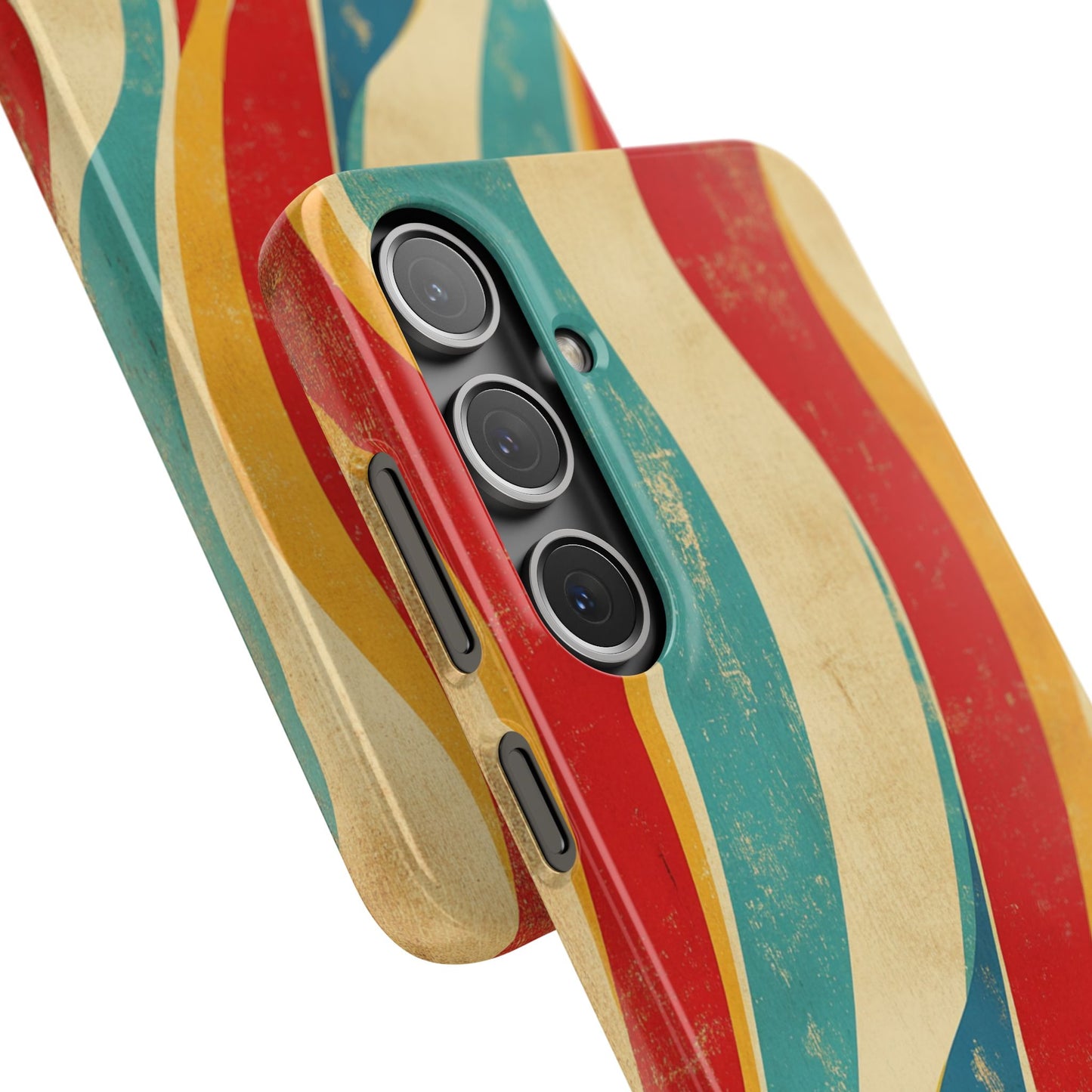 Retro Surf Board - Snap Case for Samsung Galaxy S24 to S22 al models