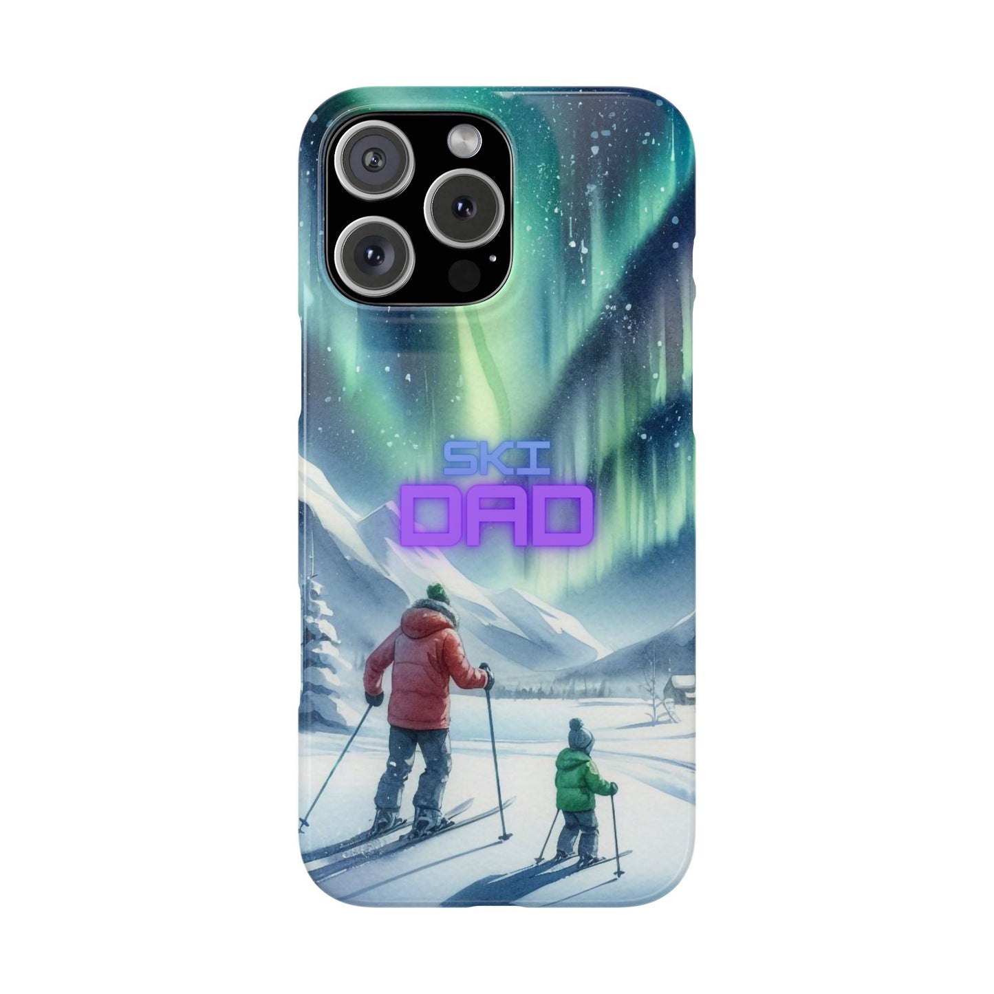 Polar Ski Dad - Snap Case for iPhone 16/15/14 al models